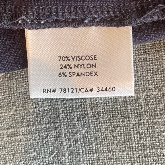 🔴 - Eileen Fisher Navy pants - Picture 6 of 8